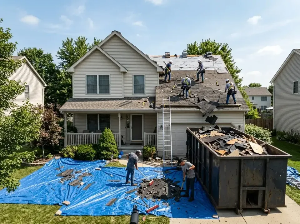 roof-replacement-debris-remova-004 — frequently asked questions, Cheapest Dumpster Rentals in Forest Heights, MD